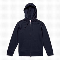 ミドルウェイトスウェットフルジップパーカー(裏パイル)