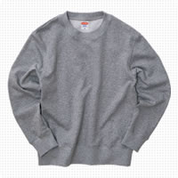 ミドルウェイトクルーネックスウェット(裏パイル)